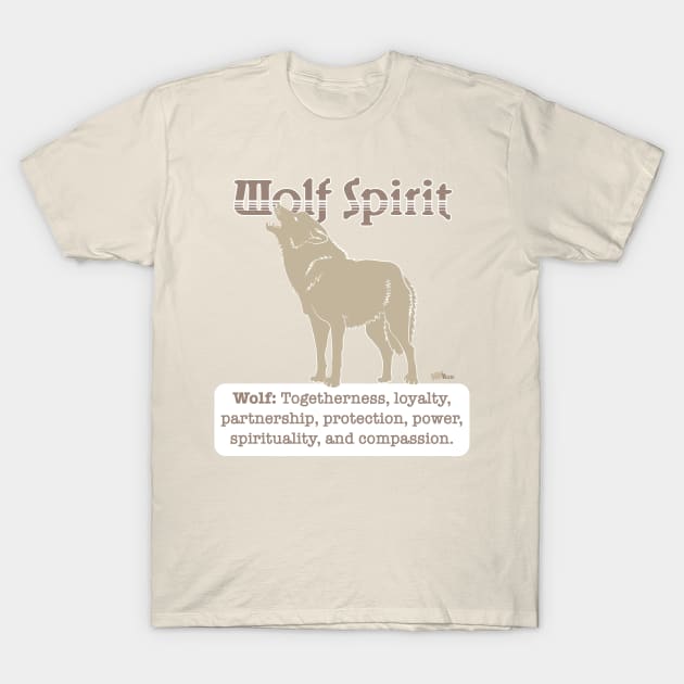 Spirit Animal-Wolf T-Shirt by NN Tease